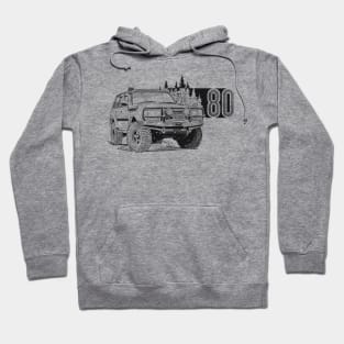 Land cruiser series 80 Hoodie